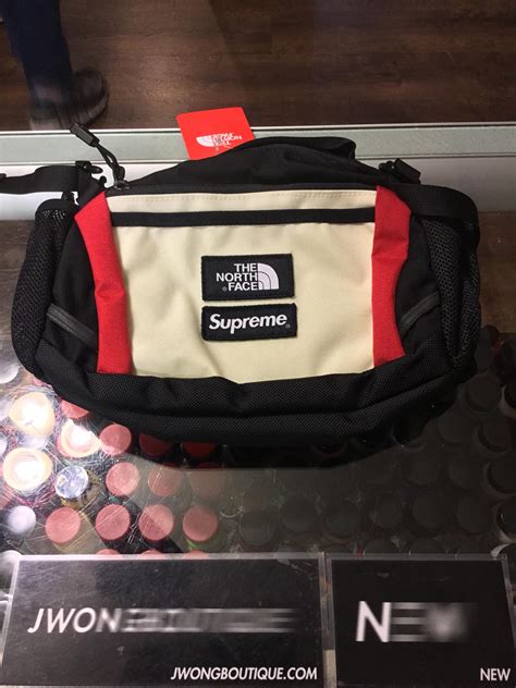 fake supreme waist bag